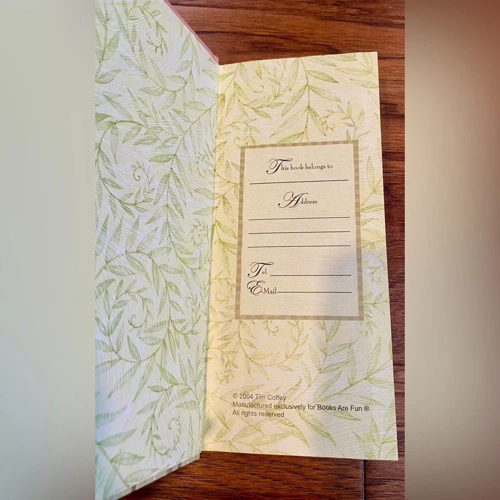 Vintage Friends & Family Organizer By Tim Coffey- New‎